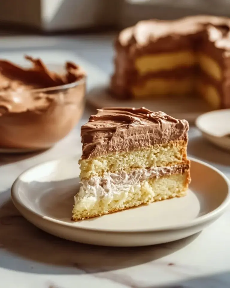 Delicious dessert featuring Baileys Irish Cream filling