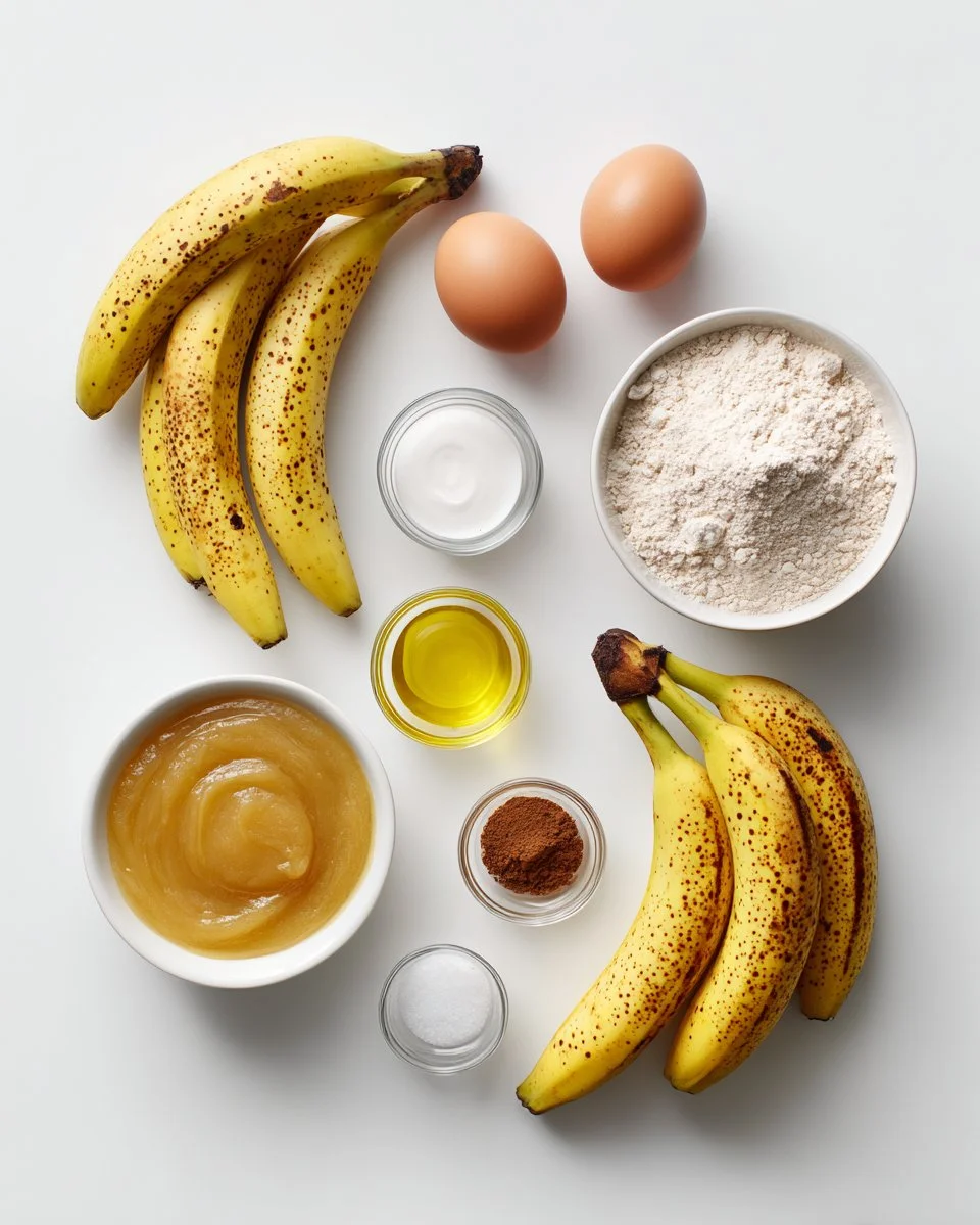 Banana Bread with Applesauce