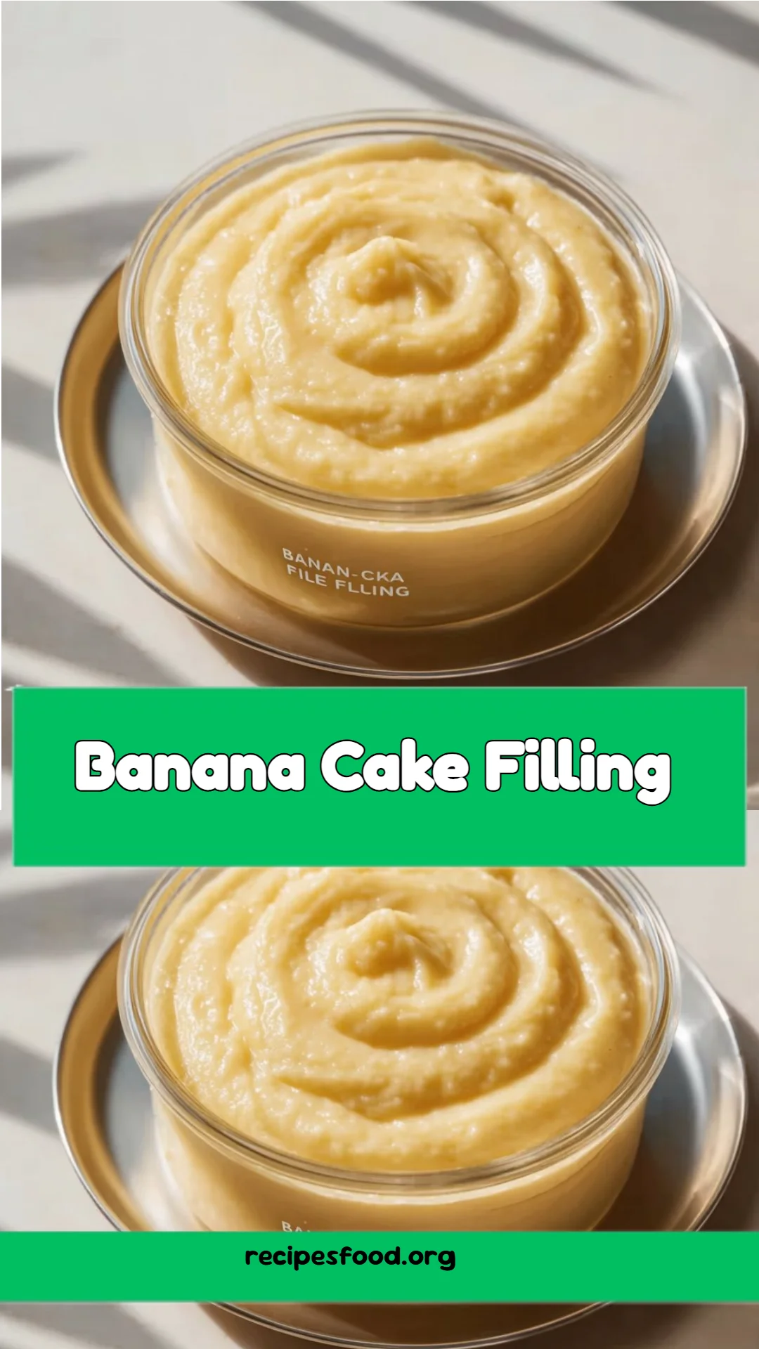 Banana Cake Filling