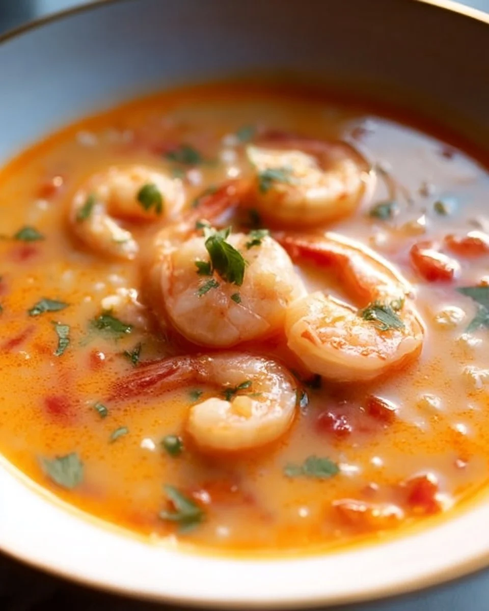 Coconut Curry Shrimp Soup