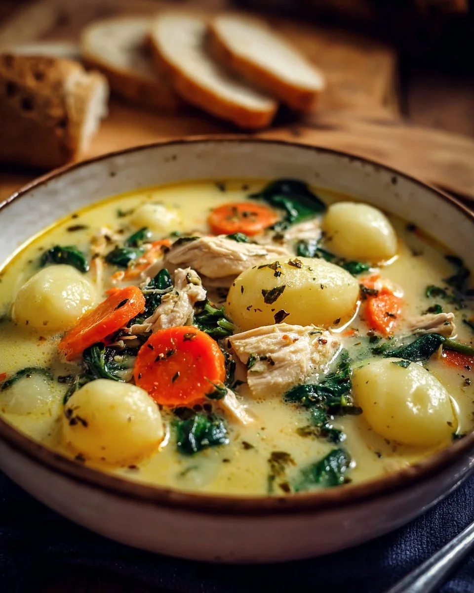 Olive Garden Chicken Gnocchi Soup