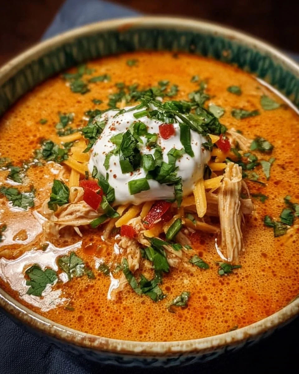 Creamy Chicken Enchilada Soup