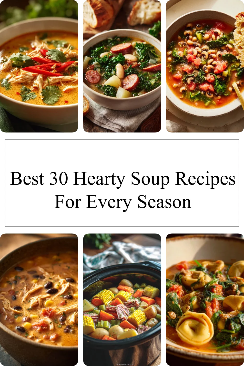 A bowl of hearty soup showcasing fresh ingredients and seasonal flavors