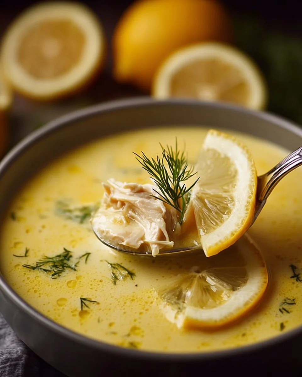 Greek Lemon Chicken Soup