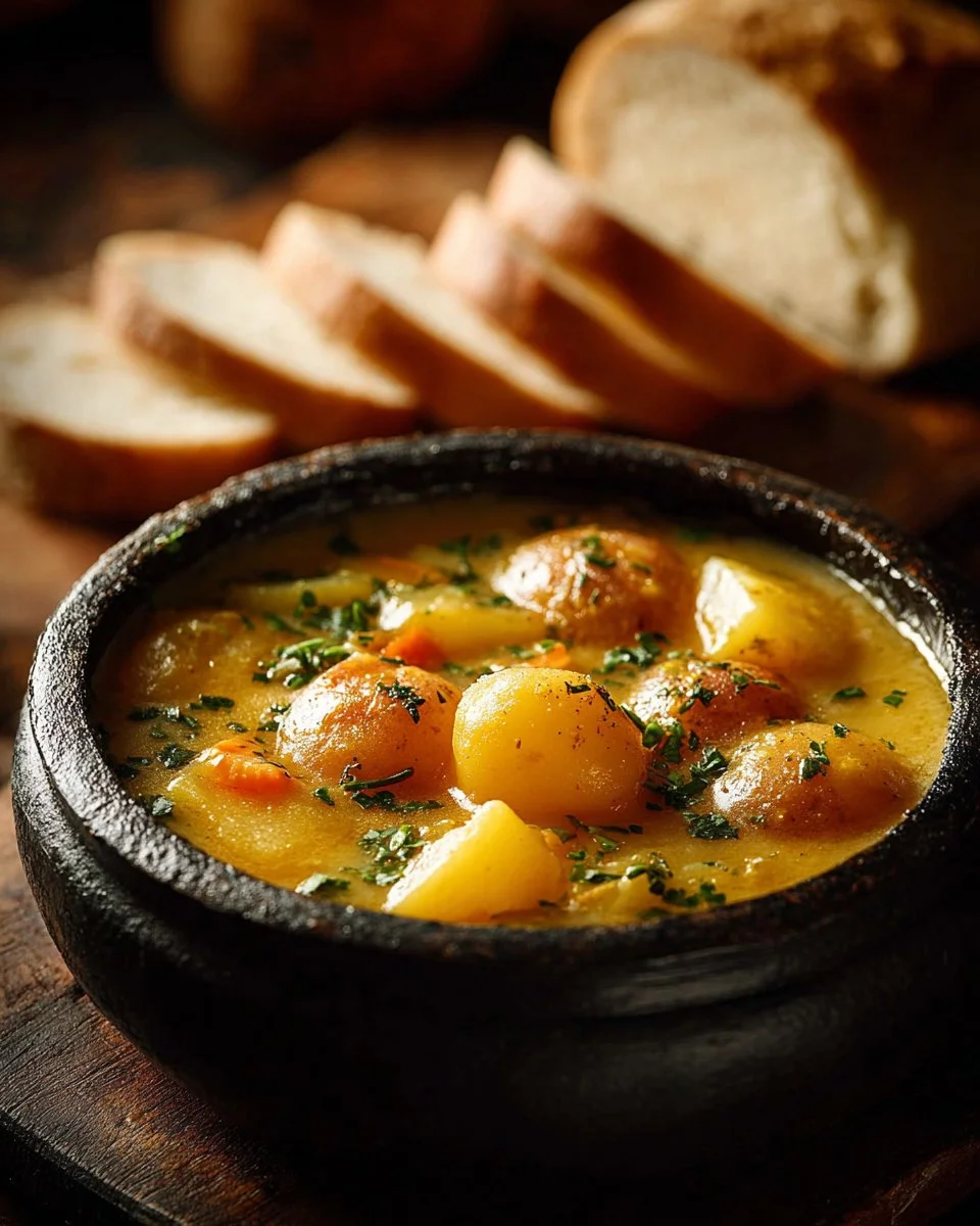 Country French Garlic Soup
