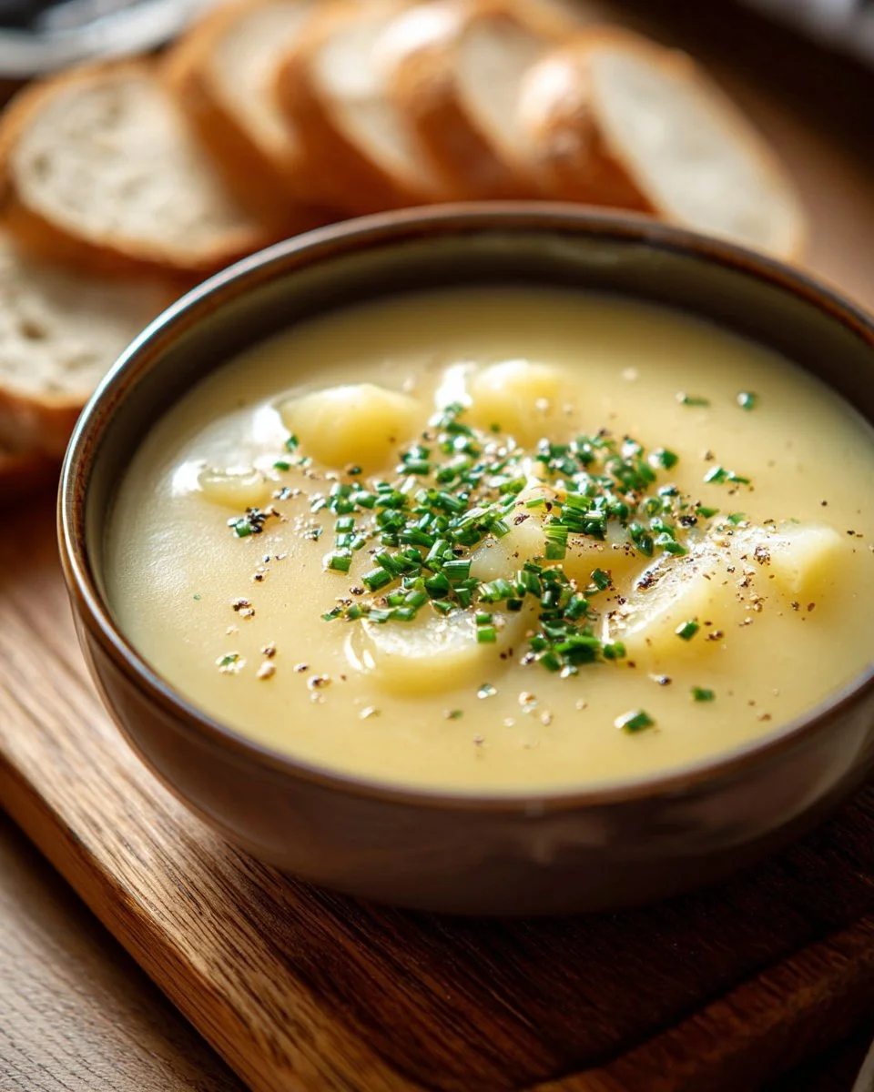 Creamy Potato Leek Soup Recipe