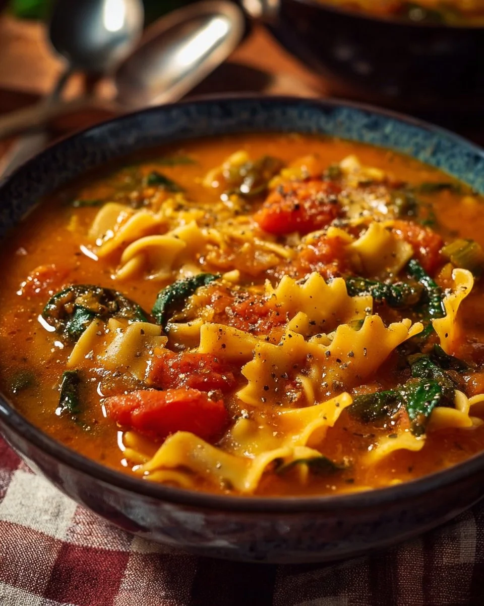 Vegan Lasagna Soup