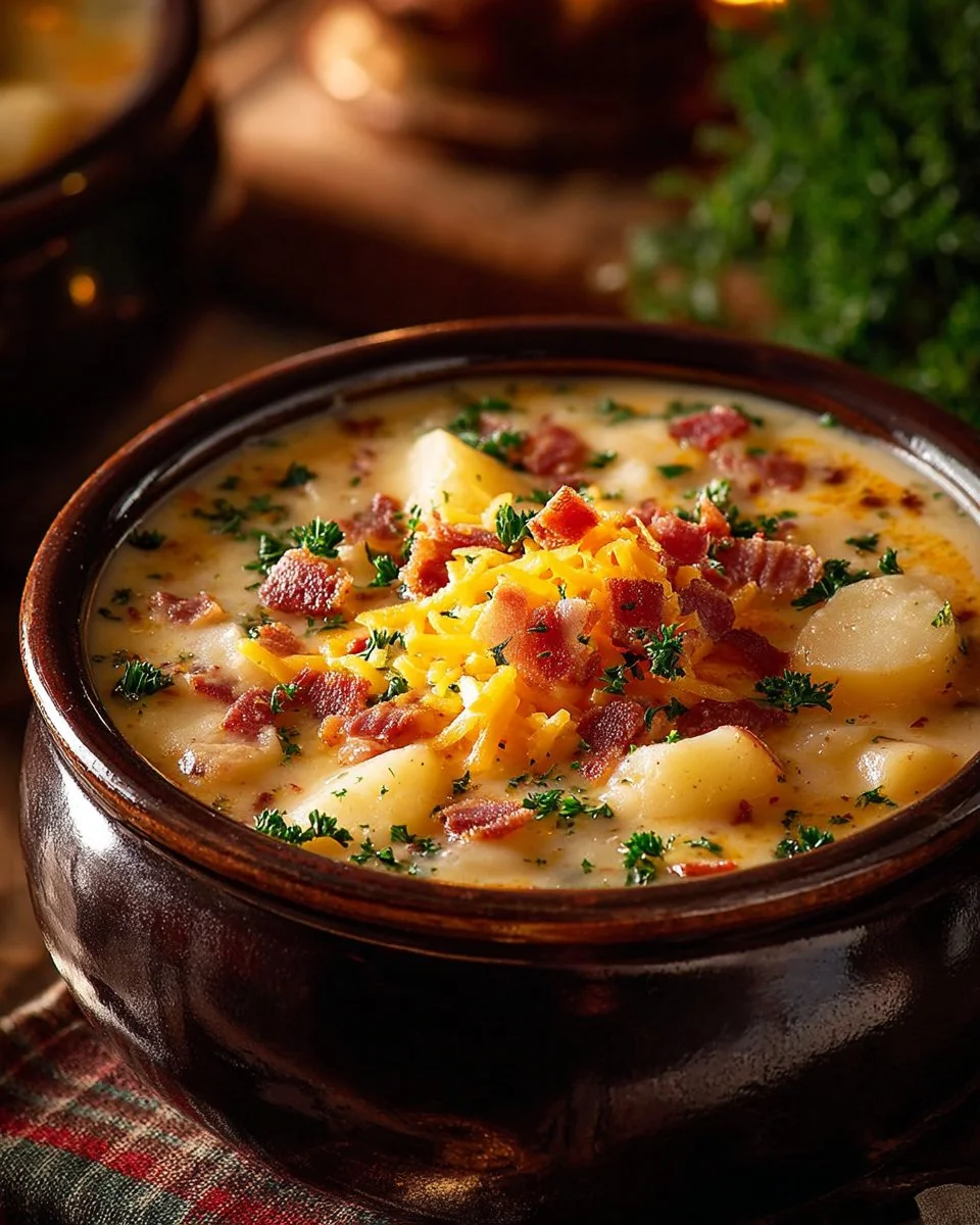 Crock Pot Crack Potato Soup