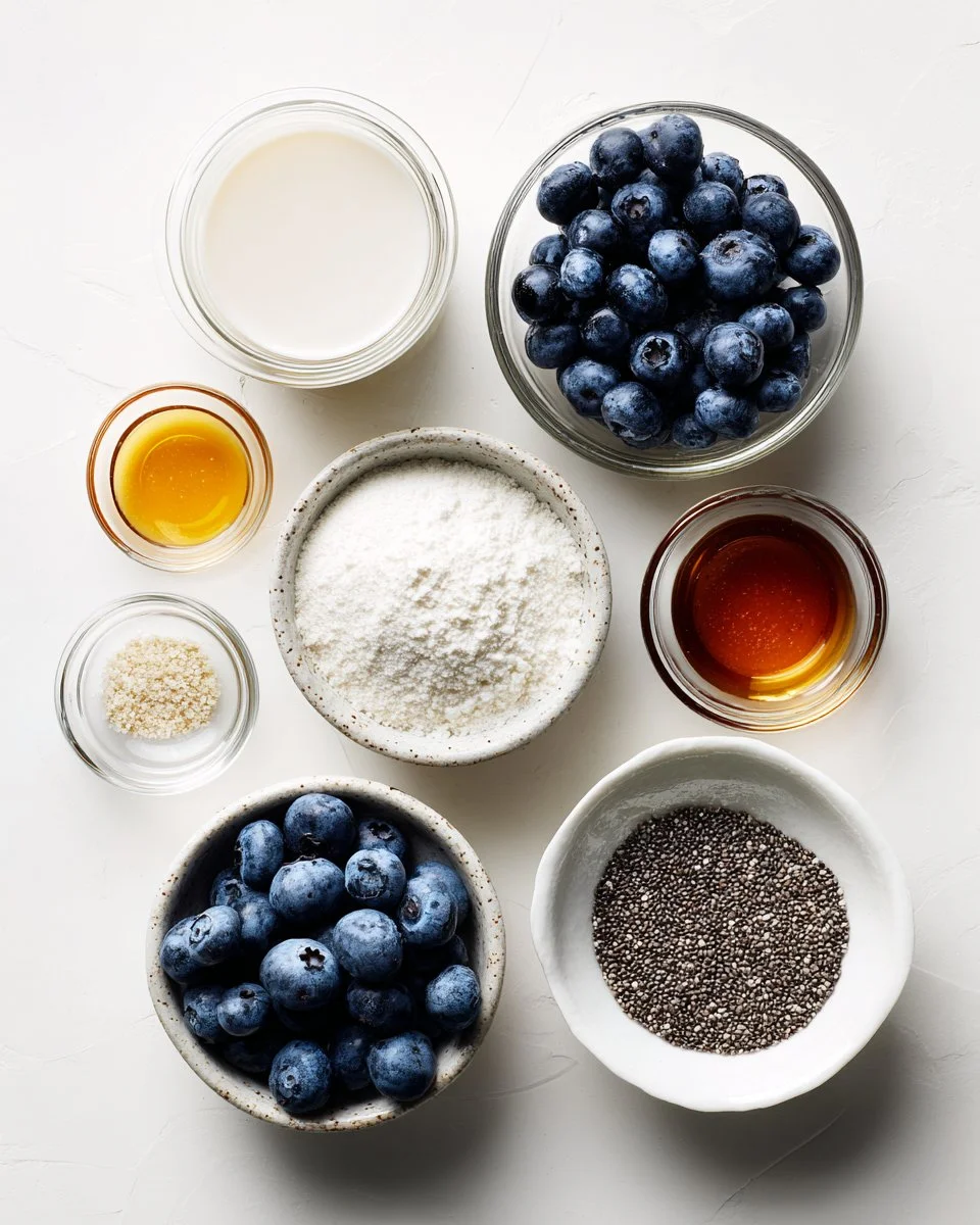Blueberry Chia Seed Pudding