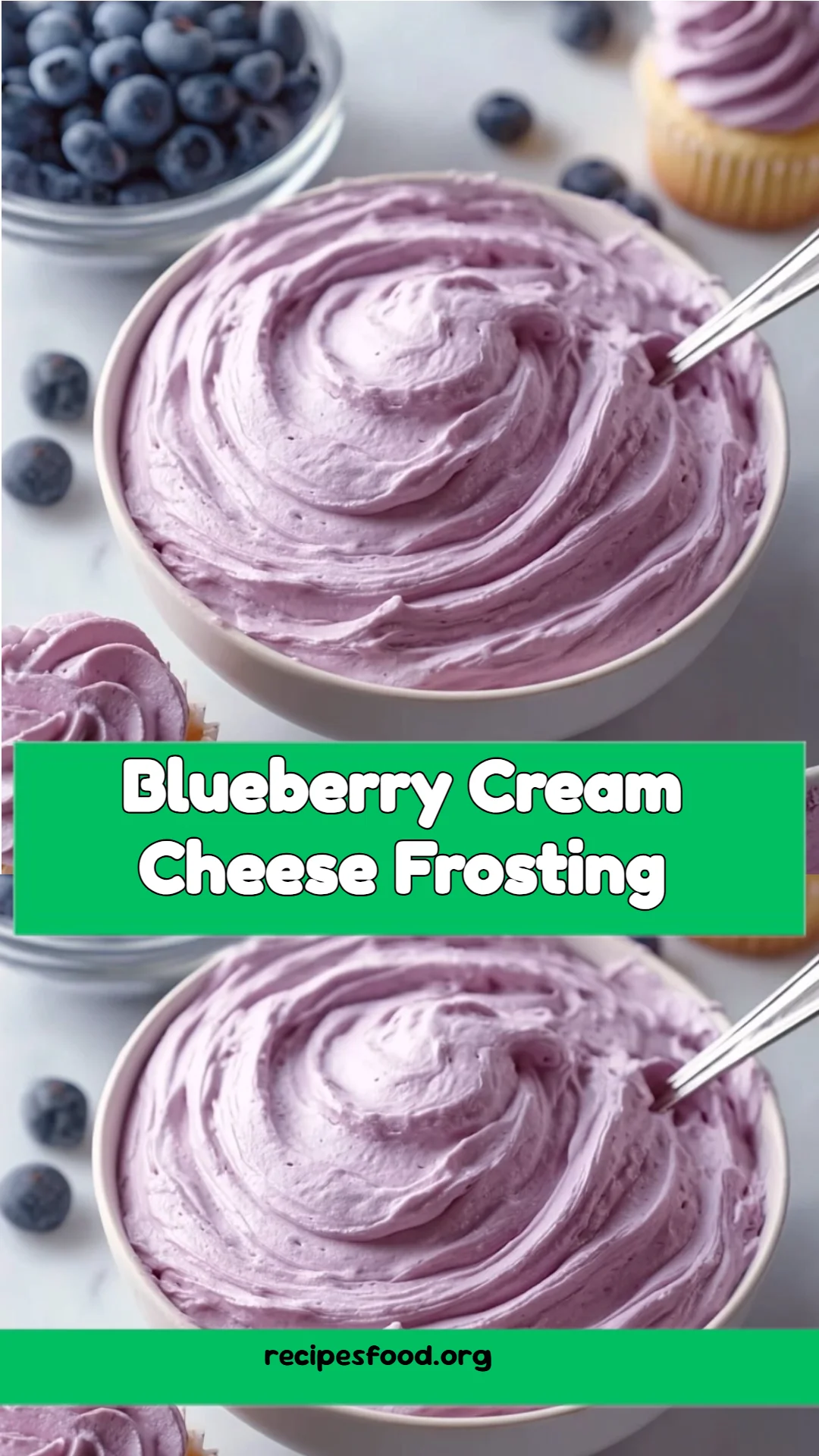 Blueberry Cream Cheese Frosting