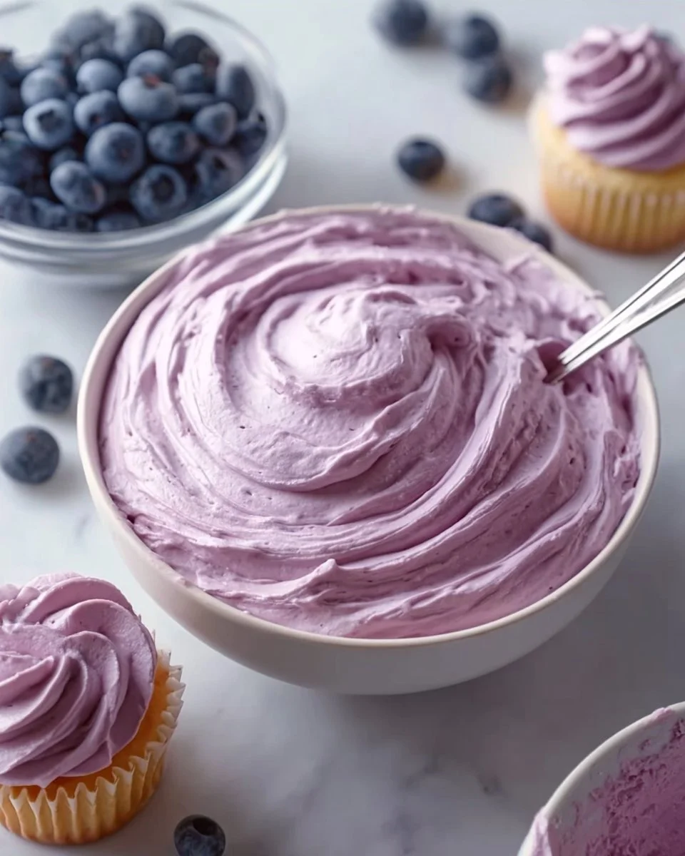 Blueberry Cream Cheese Frosting