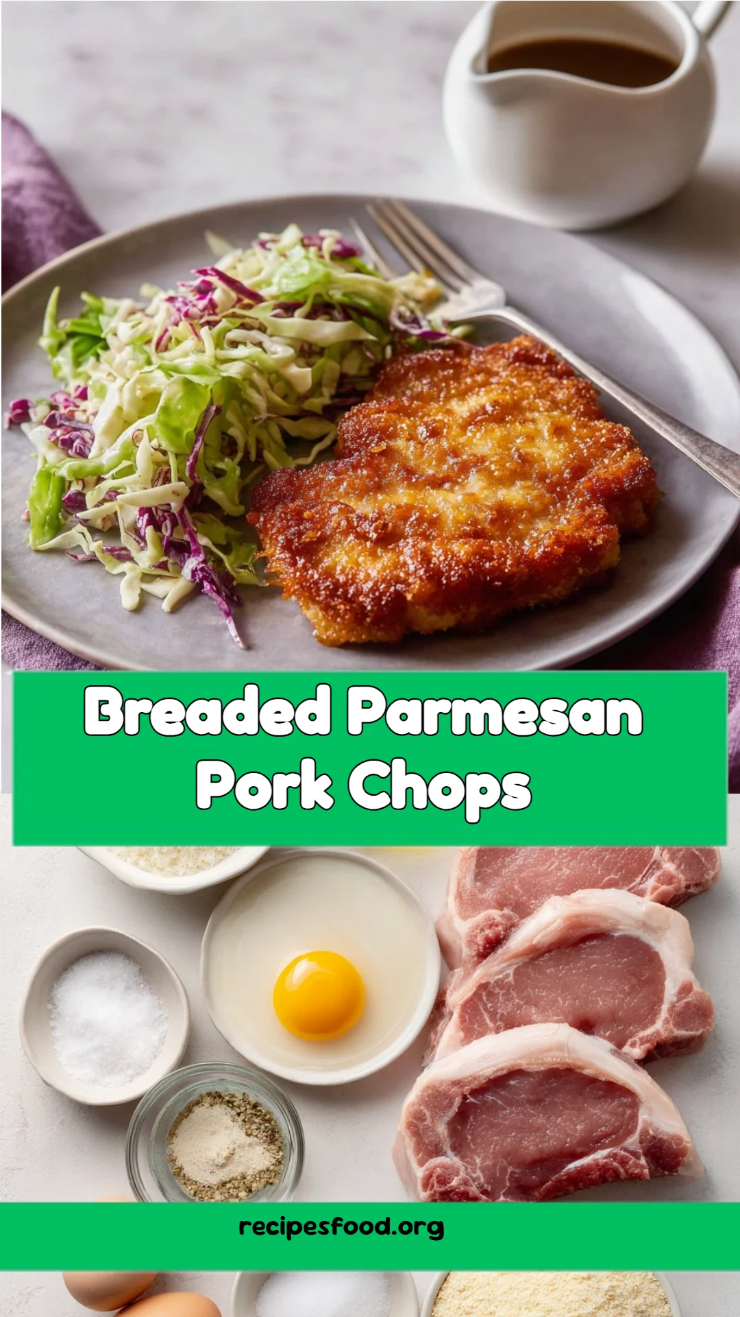 Breaded Parmesan Pork Chops