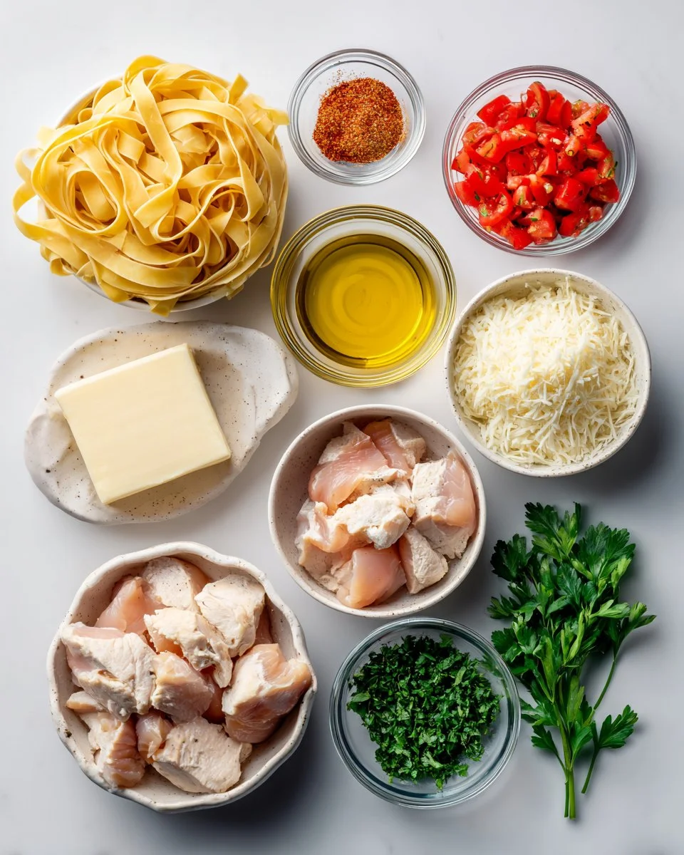 Cajun Chicken Fettuccine Alfredo