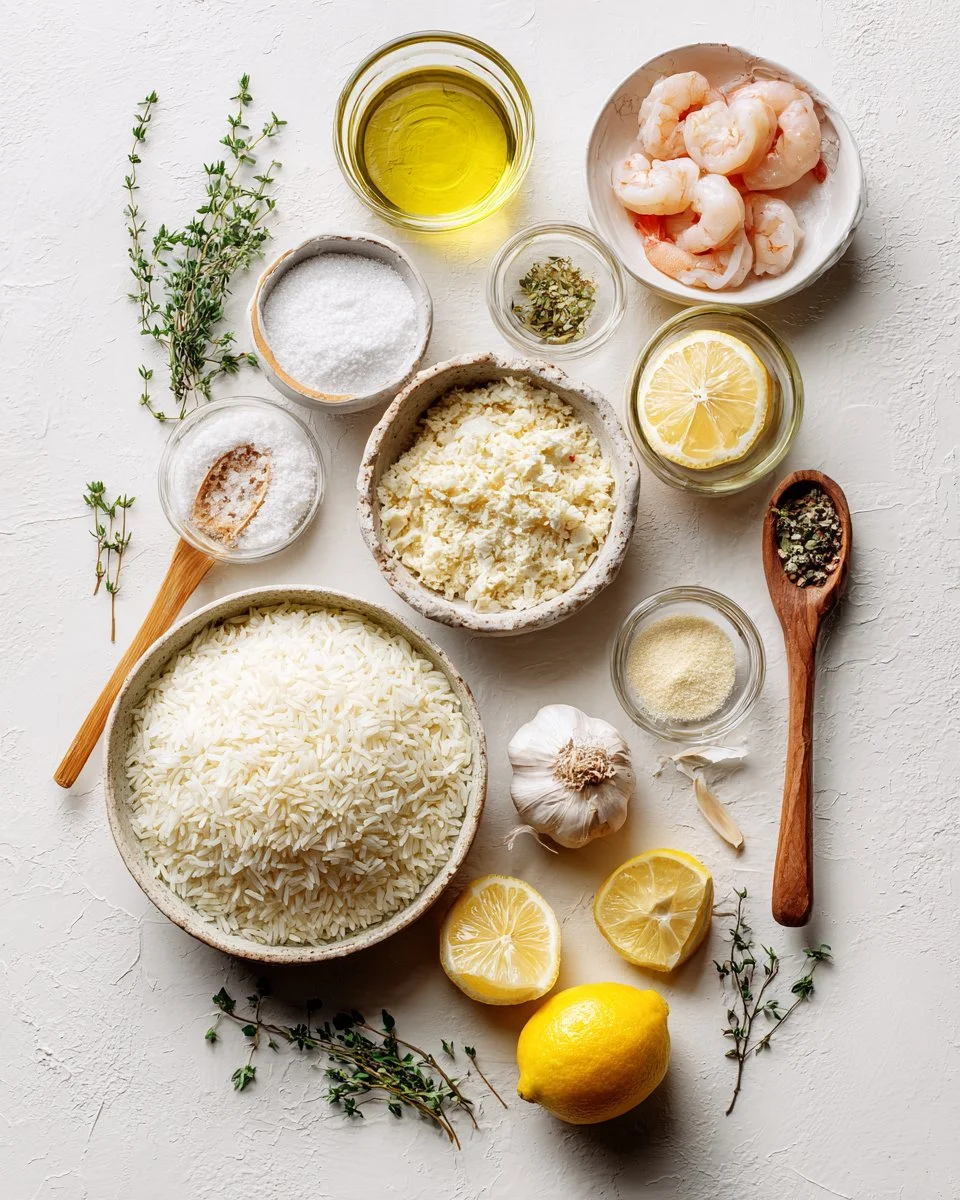 Chicken Scampi With Garlic Parmesan Rice