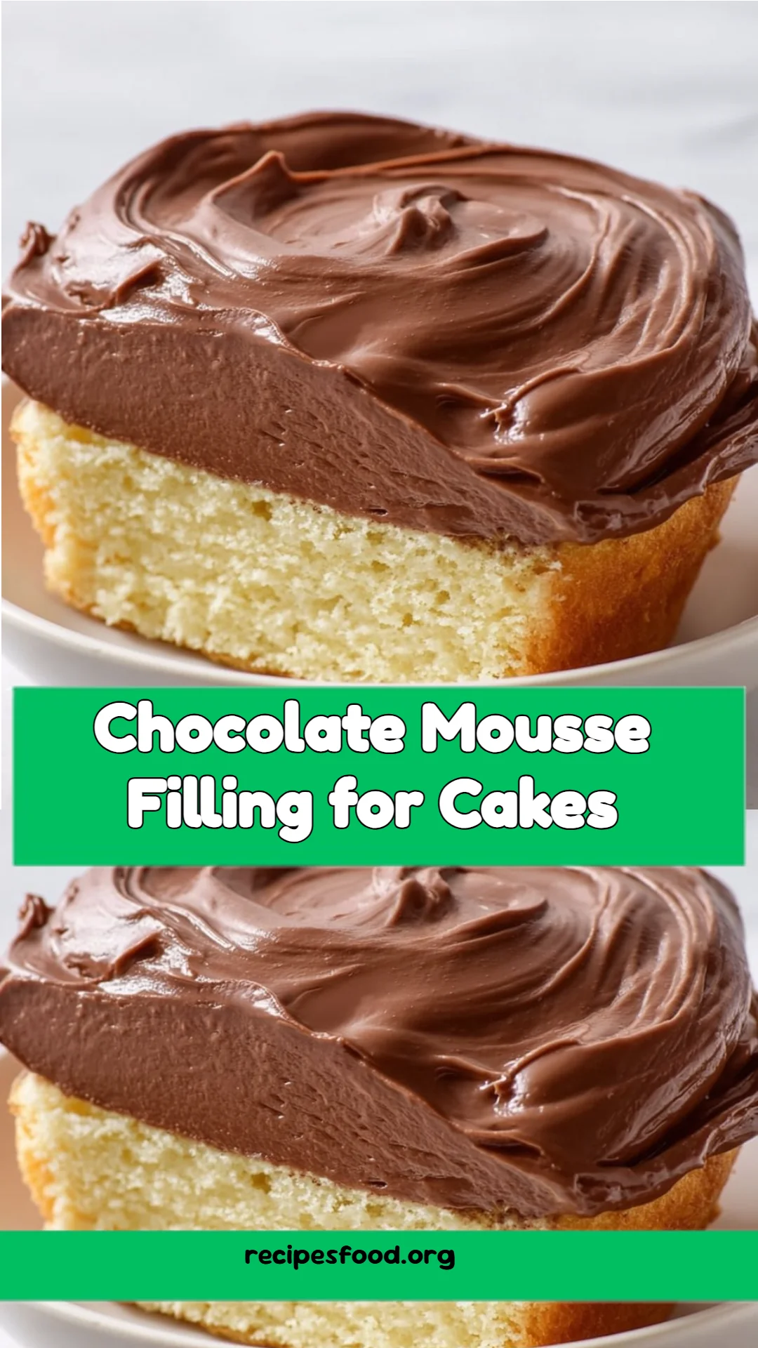 Chocolate Mousse Filling for Cakes