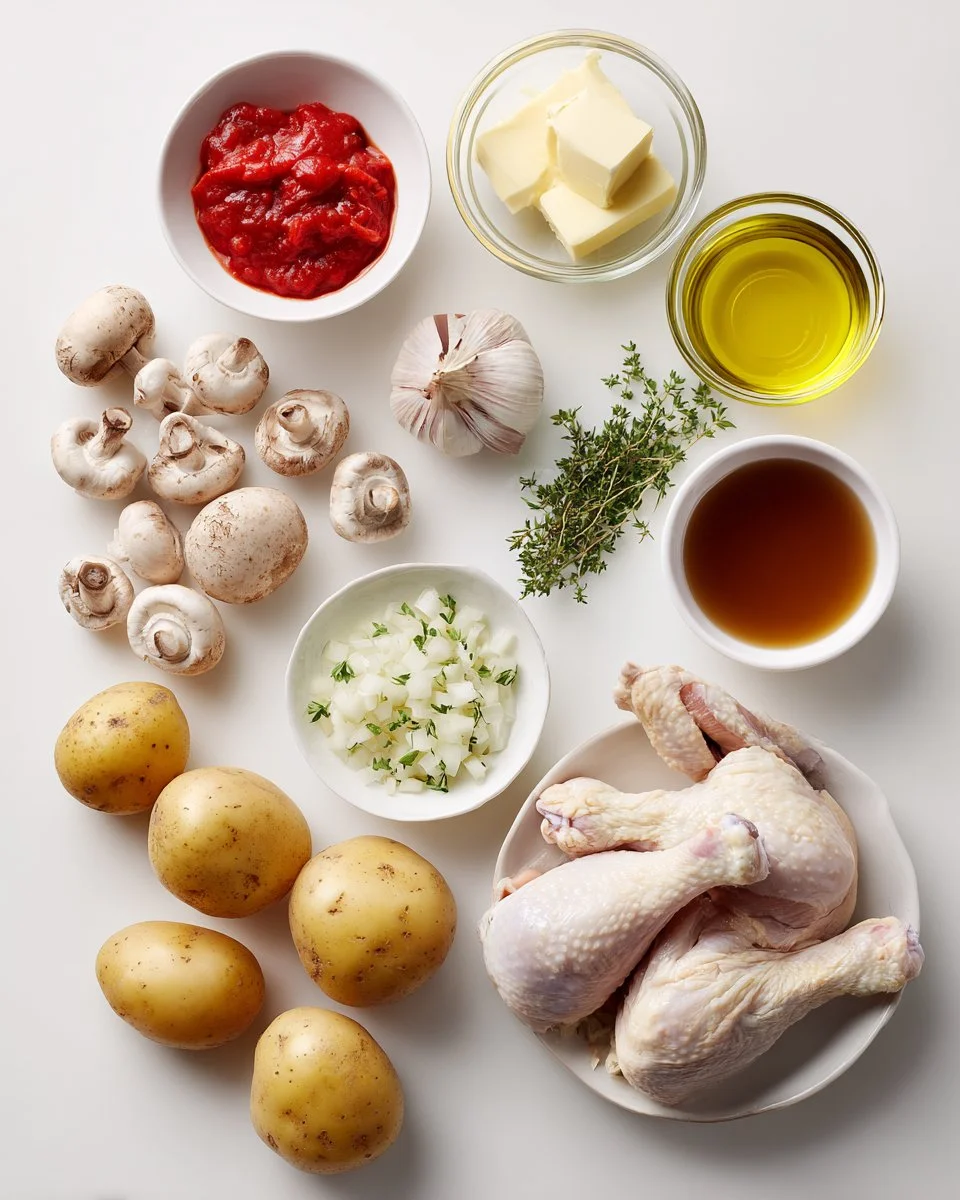 Classic French Hunter's Chicken: Chicken Chasseur