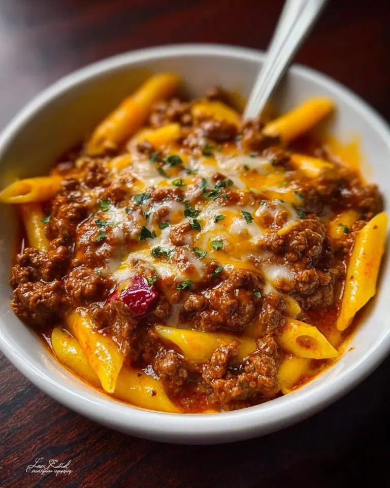 Delicious homemade copycat Wendy's Chili served in a bowl with toppings.