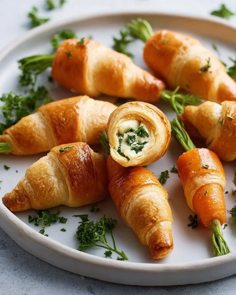 Crescent Roll Carrots