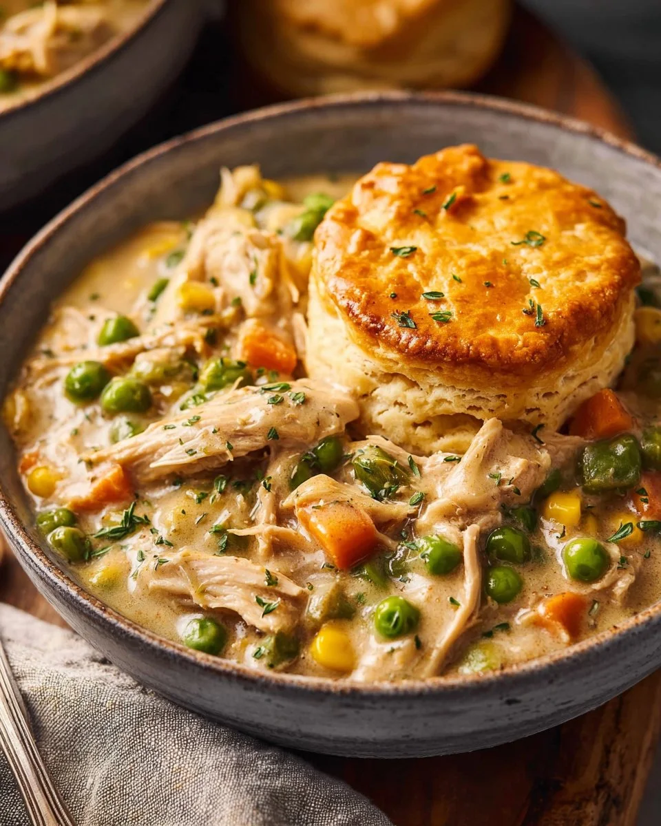 Crock Pot Chicken Pot Pie