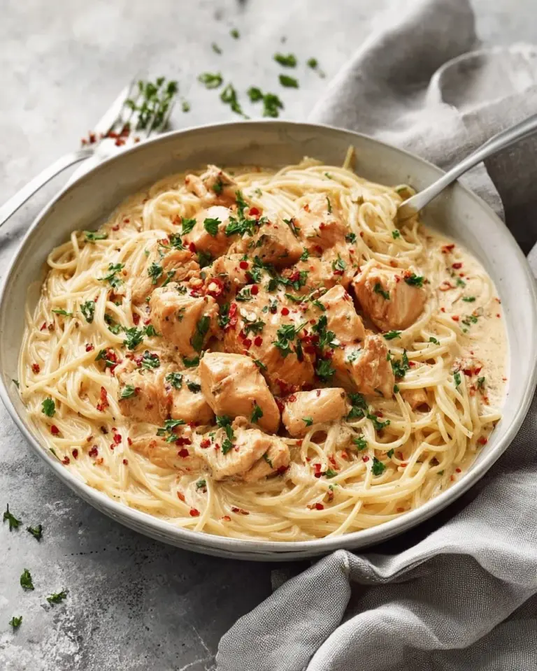 Delicious Crockpot Angel Chicken recipe with creamy sauce and tender chicken.