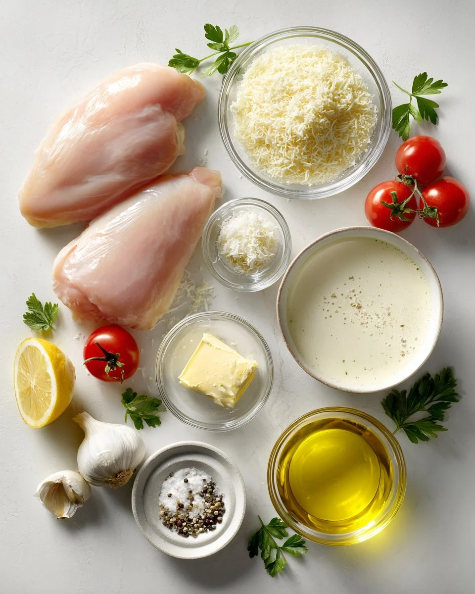 Crockpot Creamy Garlic Parmesan Chicken