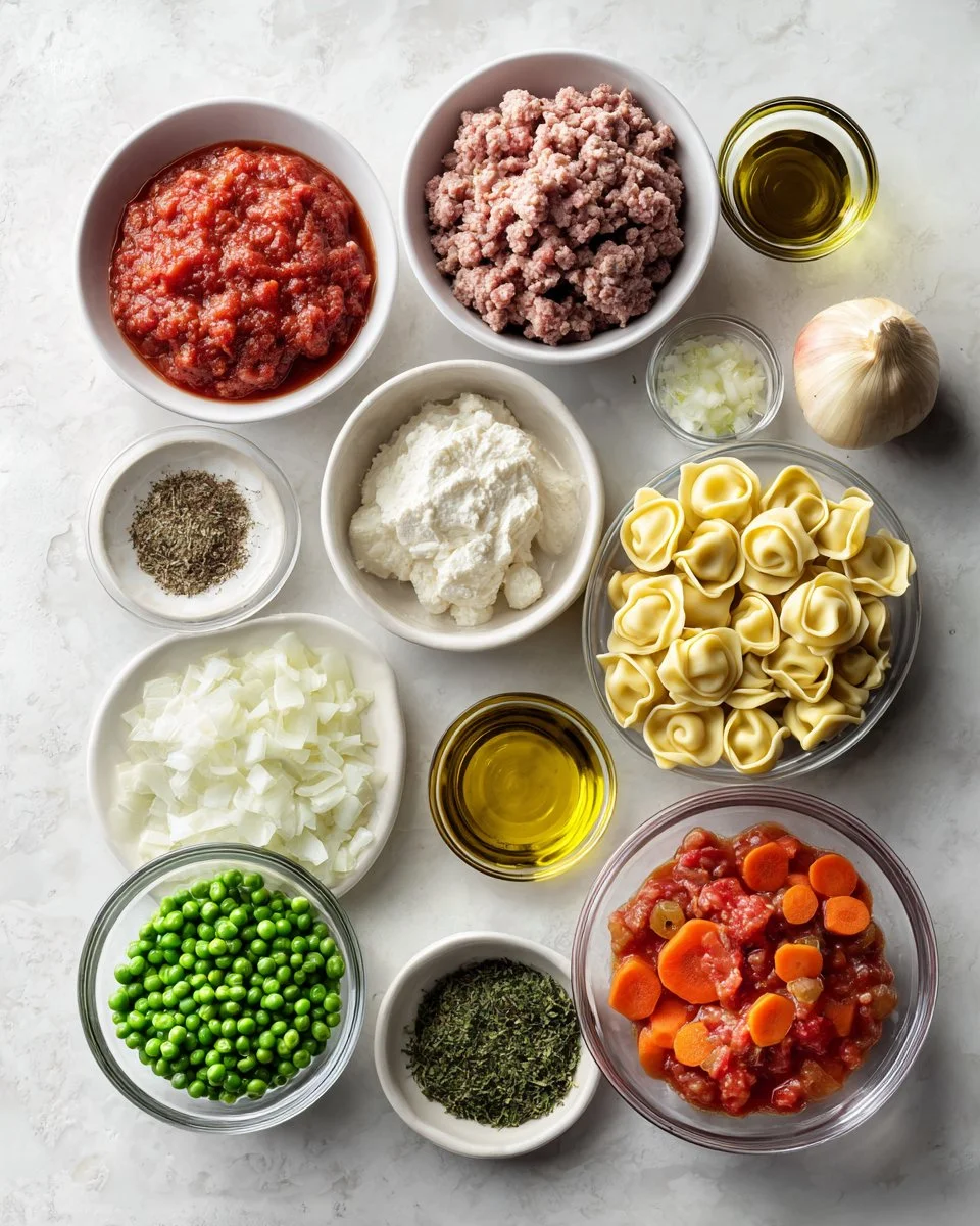 Delicious Creamy Tortellini Soup with Ground Turkey
