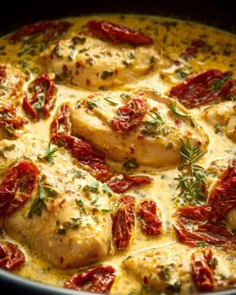 Crockpot Marry Me Chicken - Easy dump and go recipe for a romantic dinner.