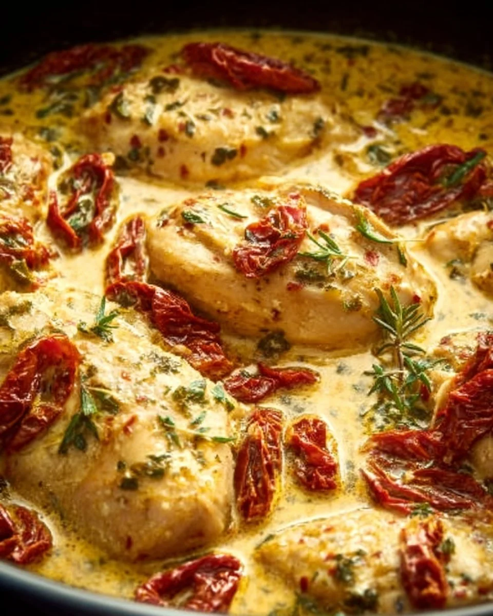 Crockpot Marry Me Chicken - Easy dump and go recipe for a romantic dinner.