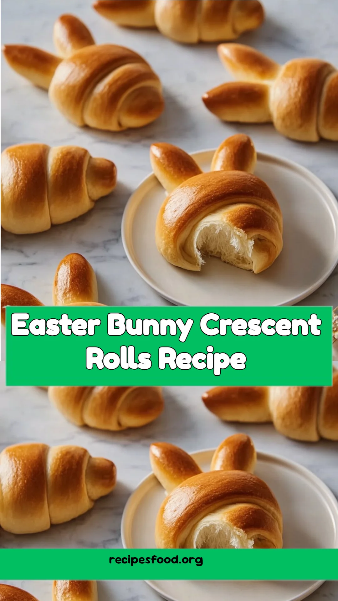 Easter Bunny Crescent Rolls Recipe