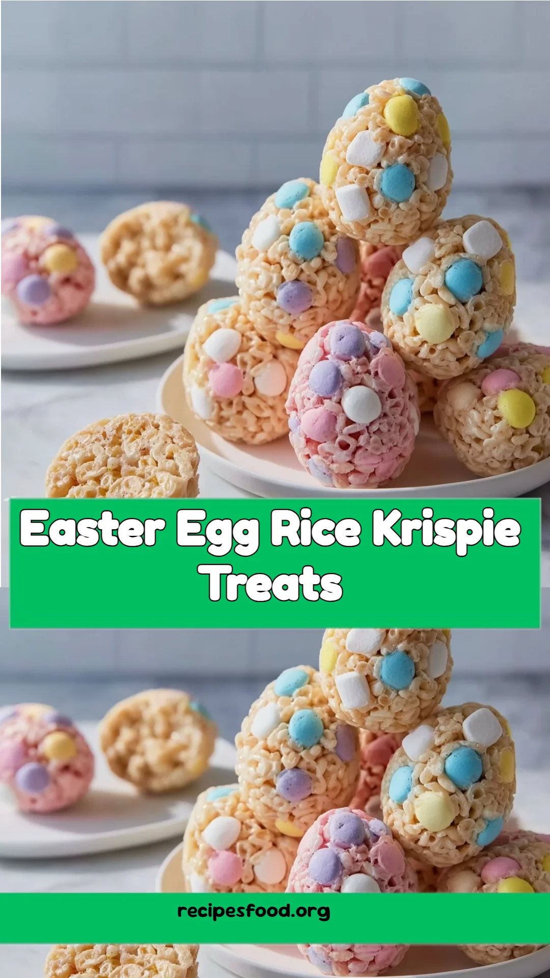 Easter Egg Rice Krispie Treats