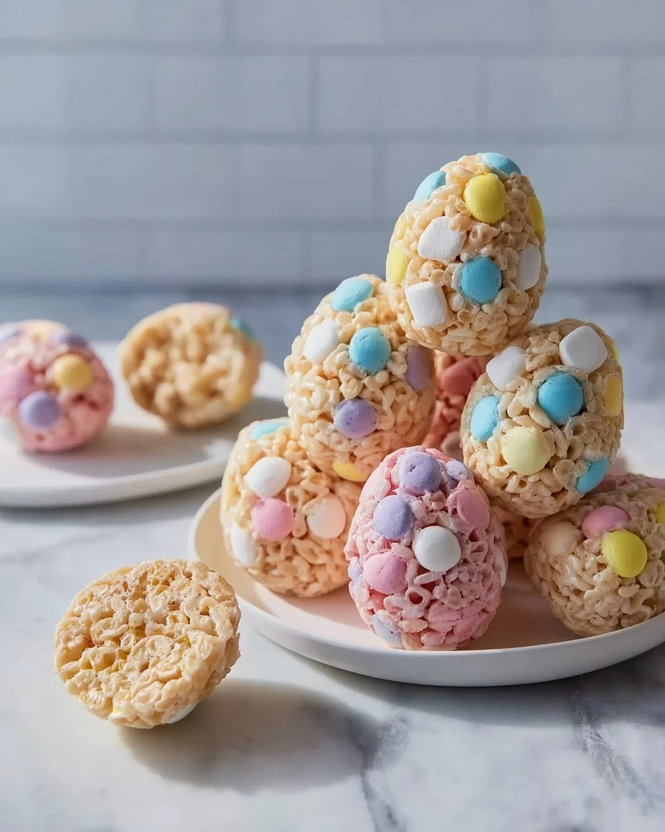 Easter Egg Rice Krispie Treats