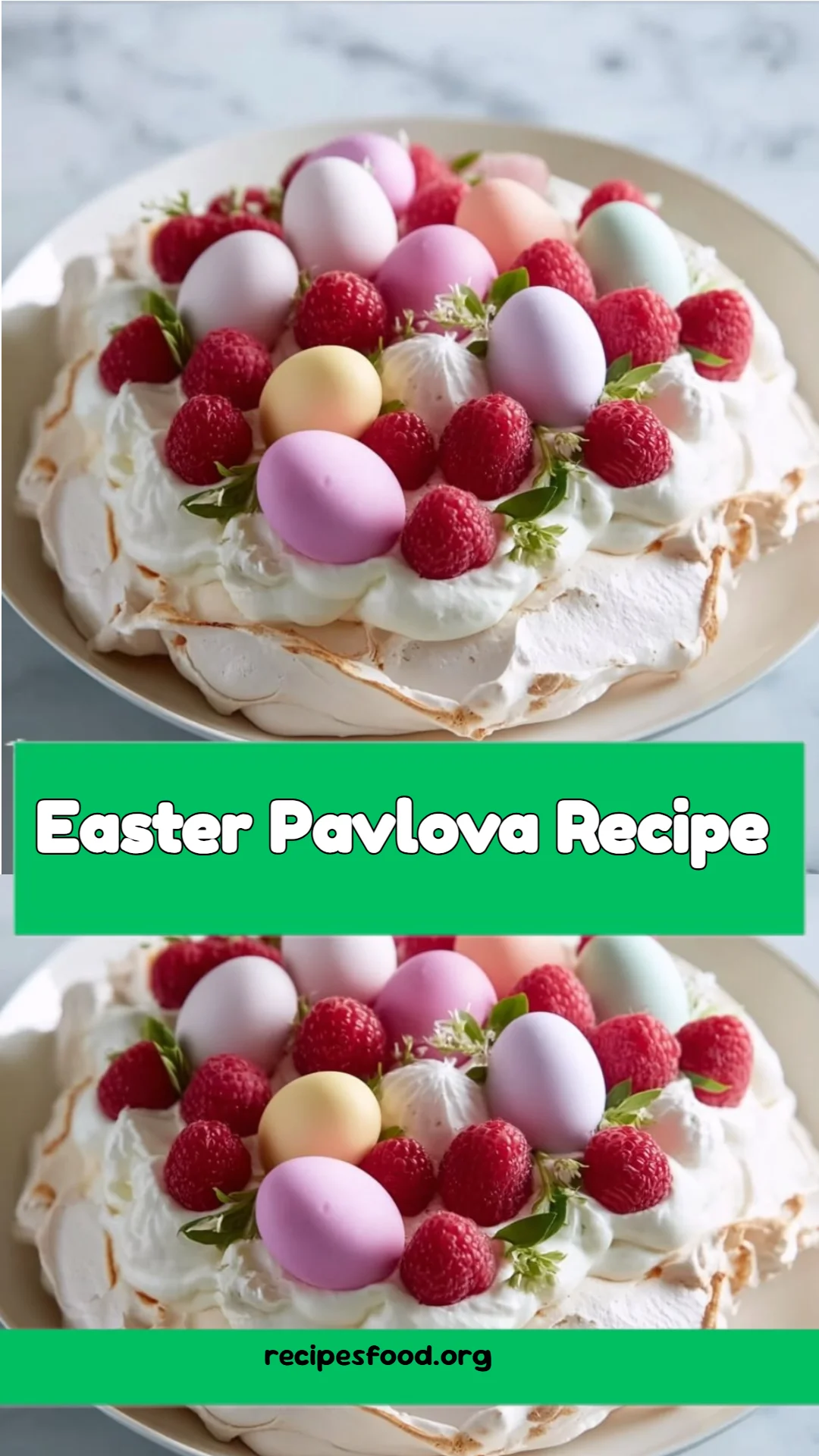 Easter Pavlova Recipe