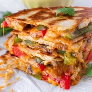 Easy Chicken Quesadillas