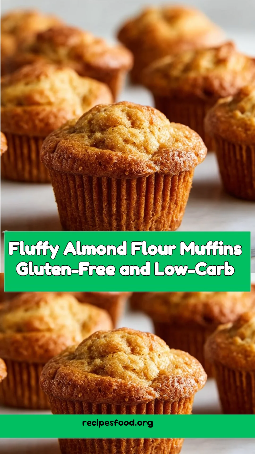 Fluffy Almond Flour Muffins Gluten-Free and Low-Carb