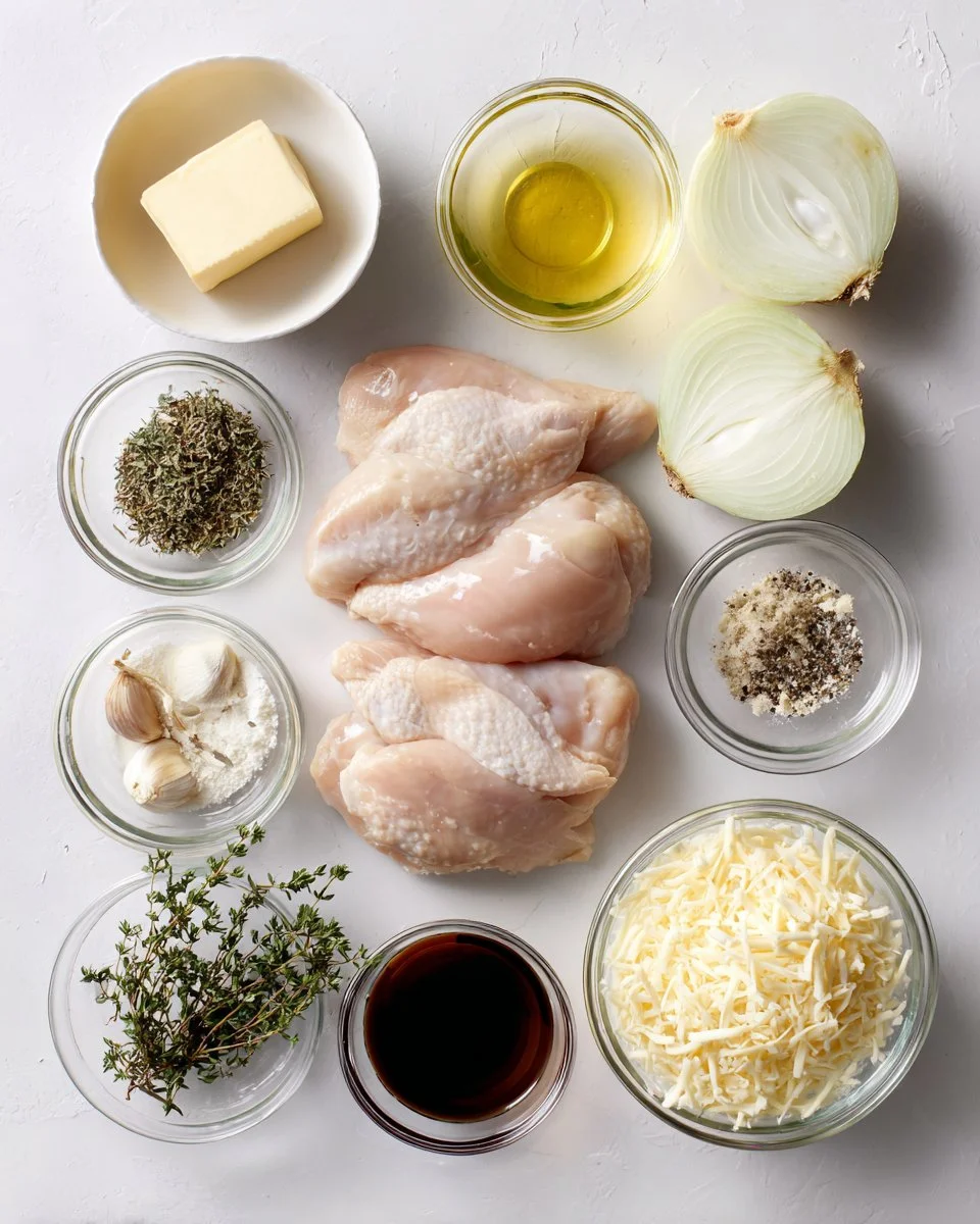 French Onion Stuffed Chicken
