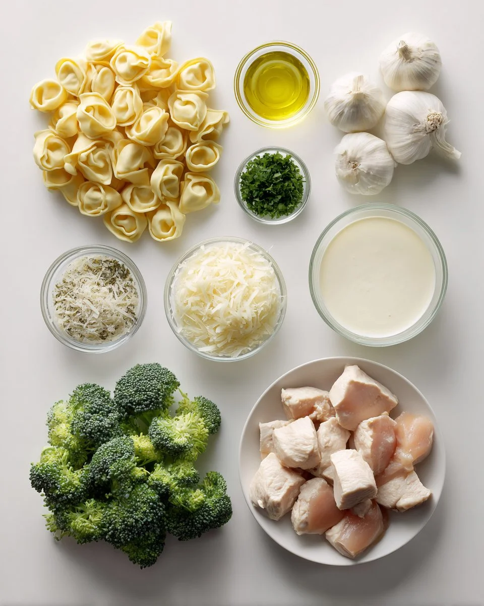 Garlic Parmesan Chicken Tortellini