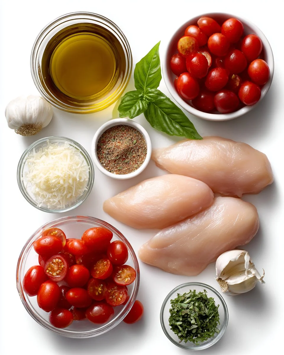 Healthy Chicken Pomodoro Skillet