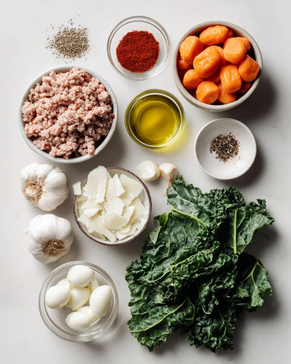 Hearty Sweet Potato Gnocchi with Ground Turkey