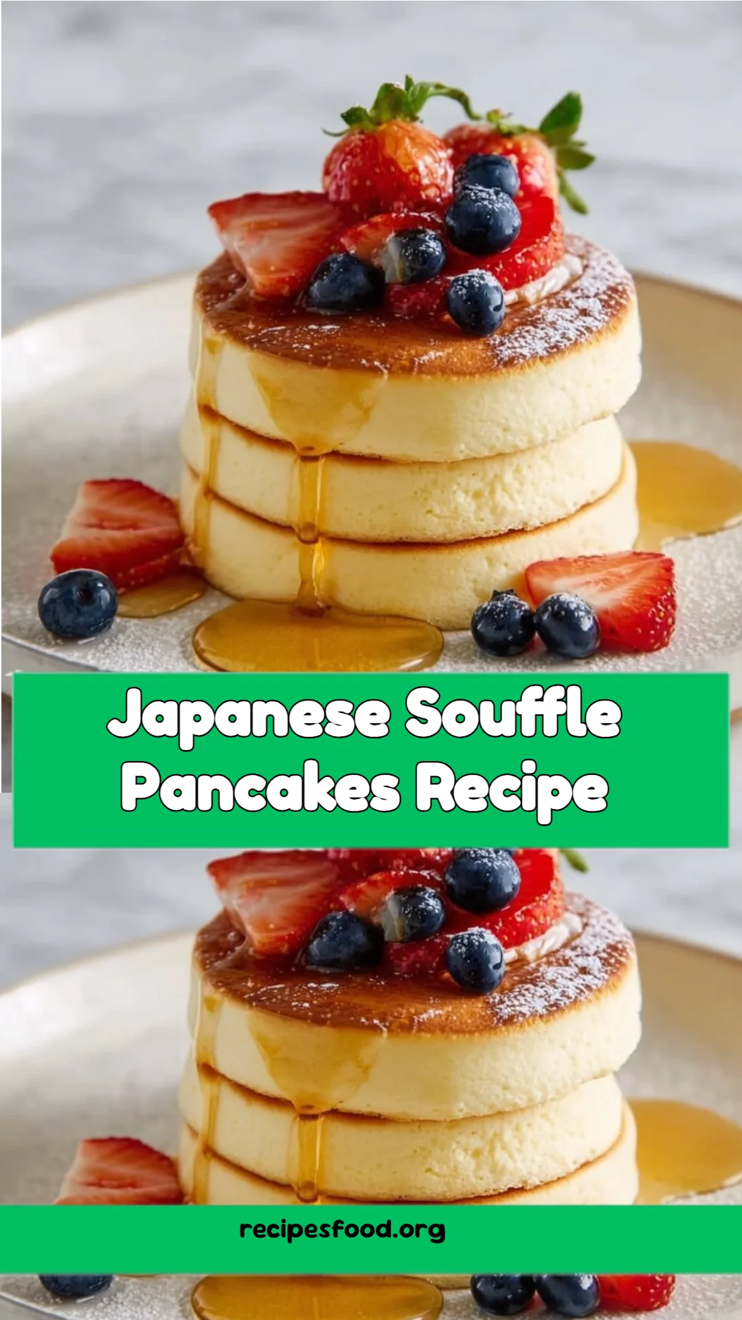 Japanese Souffle Pancakes Recipe