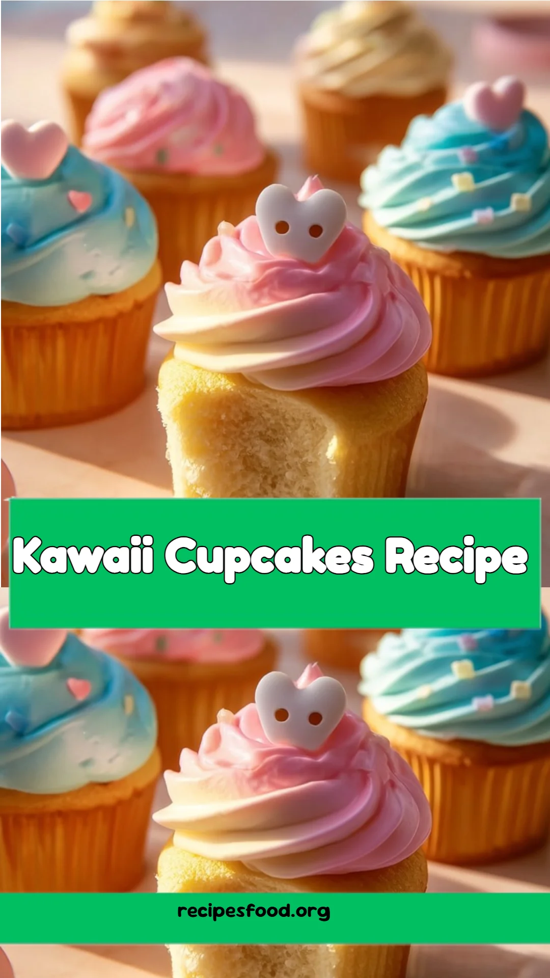 Kawaii Cupcakes Recipe