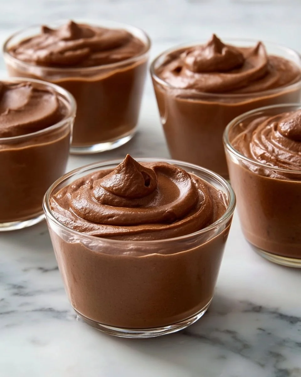Delicious keto chocolate mousse served in a dessert bowl, low-carb and sugar-free.