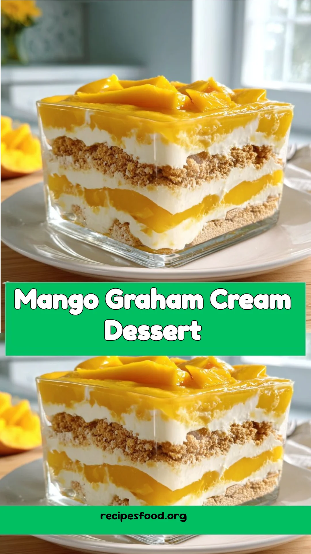 Mango Graham Cream Dessert