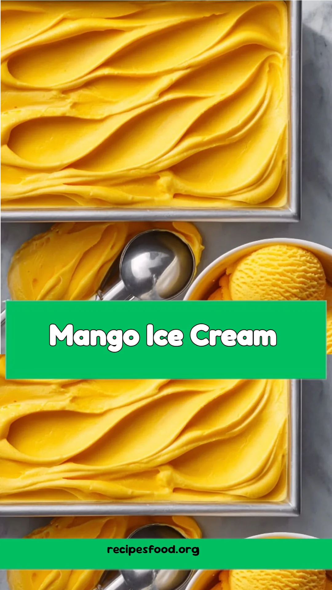 Mango Ice Cream