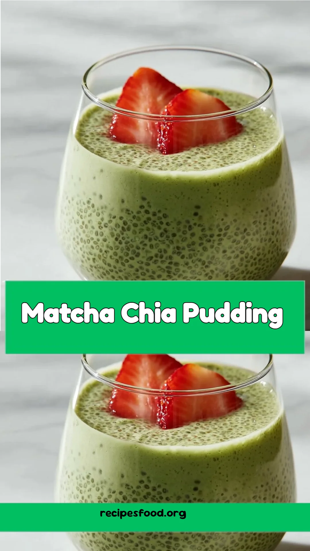 Matcha Chia Pudding