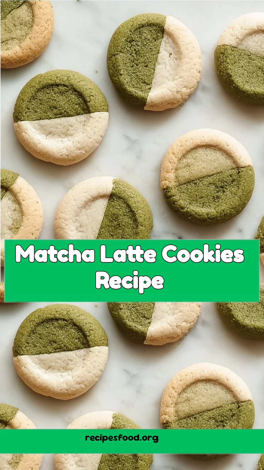 Matcha Latte Cookies Recipe