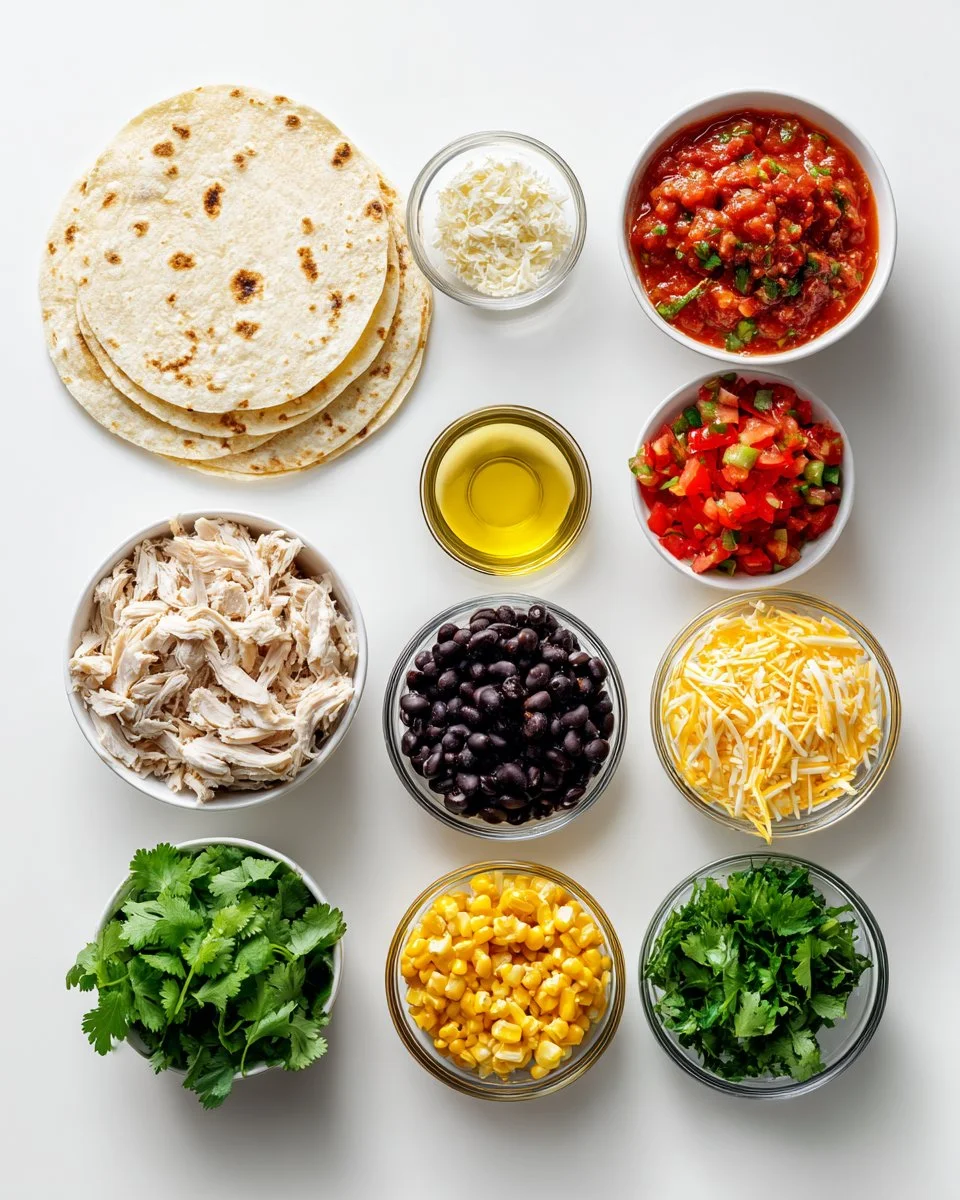 Mexican Rotisserie Chicken Tostadas