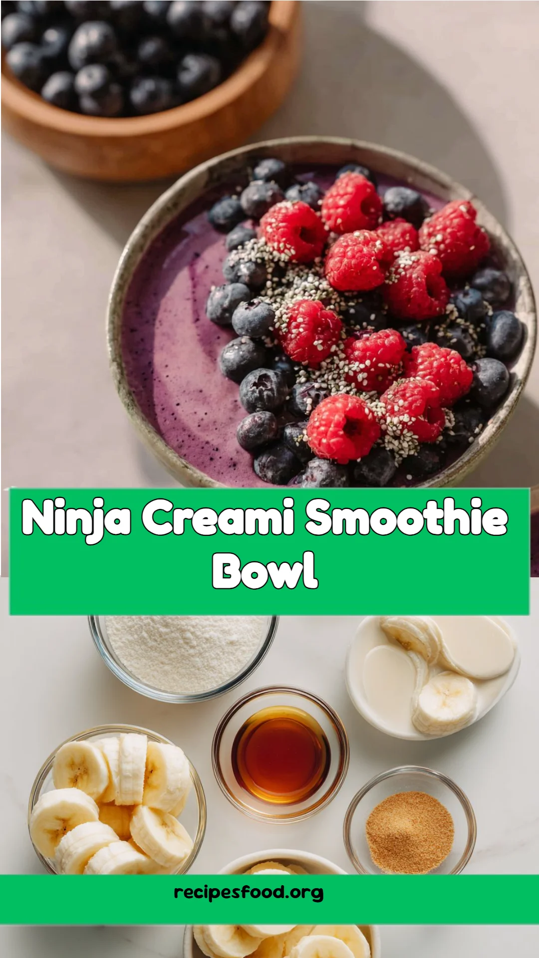 Ninja Creami Smoothie Bowl