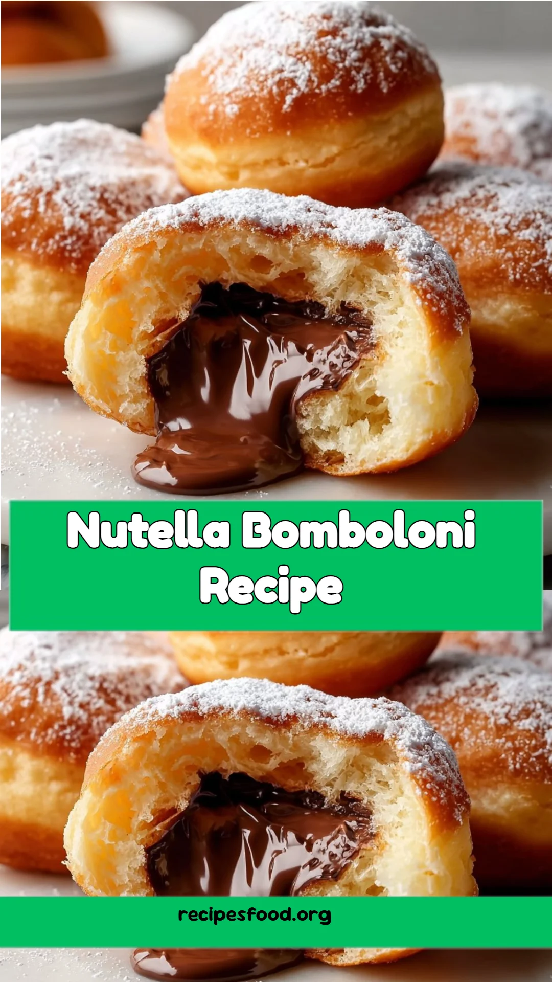 Nutella Bomboloni Recipe