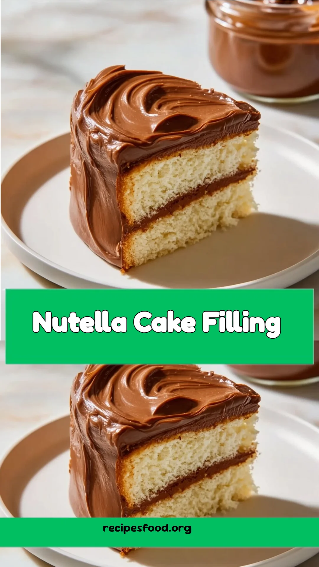 Nutella Cake Filling