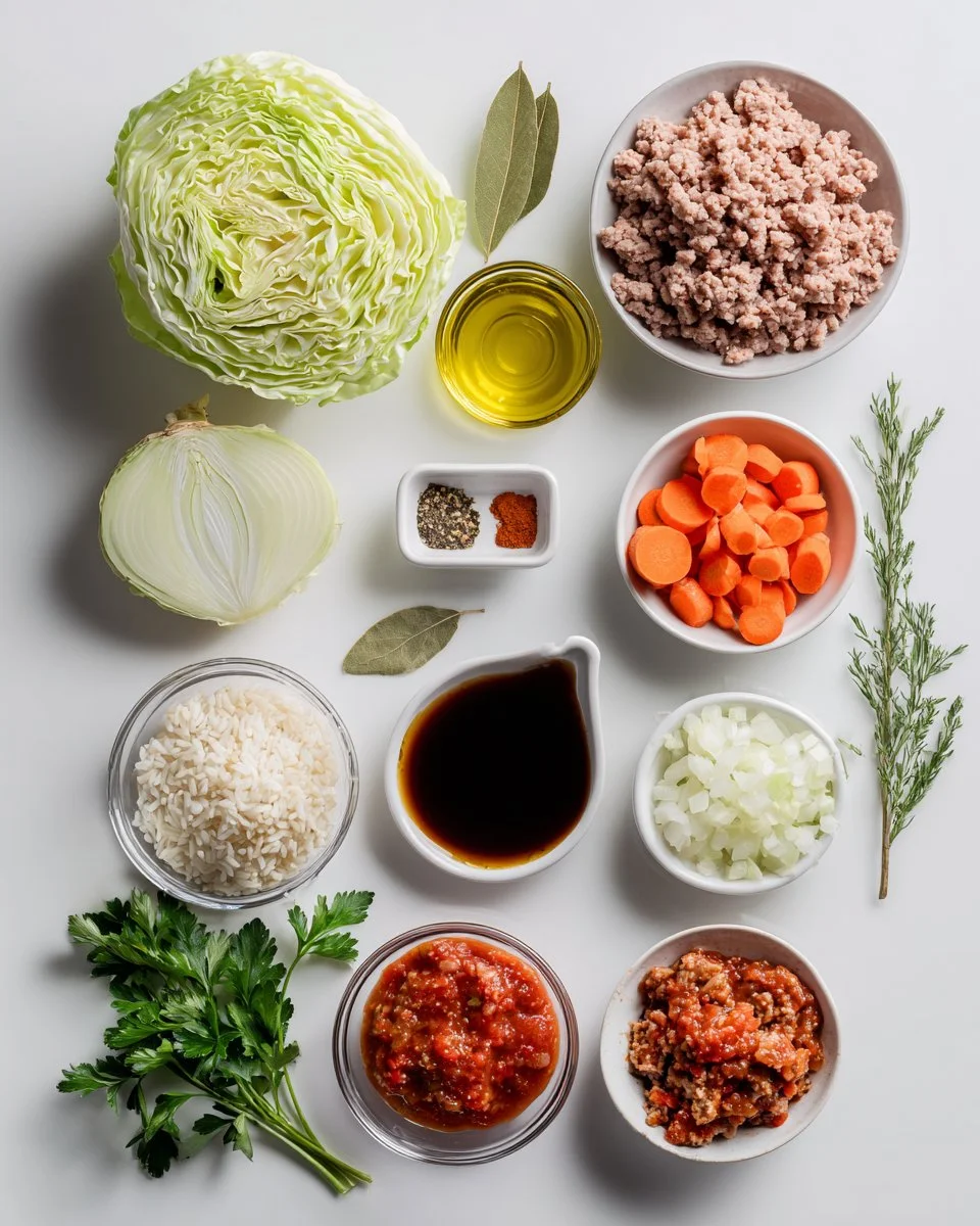 One-Pot Cabbage Roll Soup with Ground Turkey